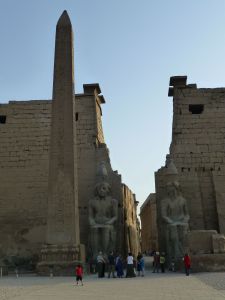 Entrance to Luxor temple